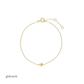 14k Gold Daisy Bracelet